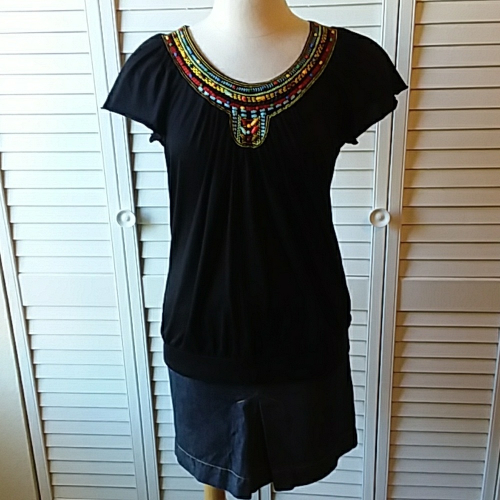 NWOT Aztec style top